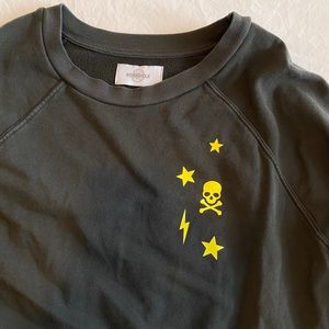 Soulcycle cropped pullover sweatshirt